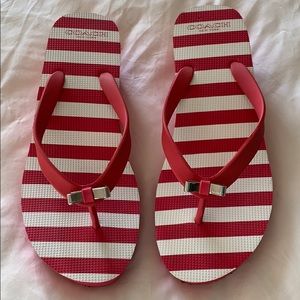 Coach flip flops